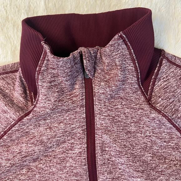 Lululemon Always Alert 1/4 Zip Long Sleeve Jacket with Thumbholes Slim Fit 4/s - Picture 7 of 12